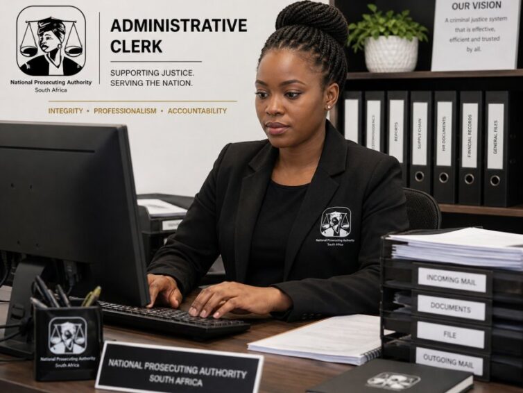 Administrative Clerk – The National Prosecution Authority (NPA) (X7 Posts)